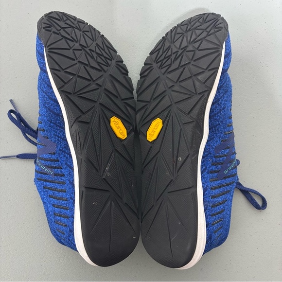Women's New Balance Minimus Cross Training Blue Knit Zero Drop Running 7.5 - Picture 9 of 10